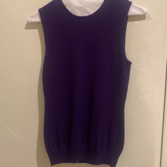 Ralph Lauren Black Label 100% cashmere cardigan and cashmere shell twinet. - Picture 4 of 4